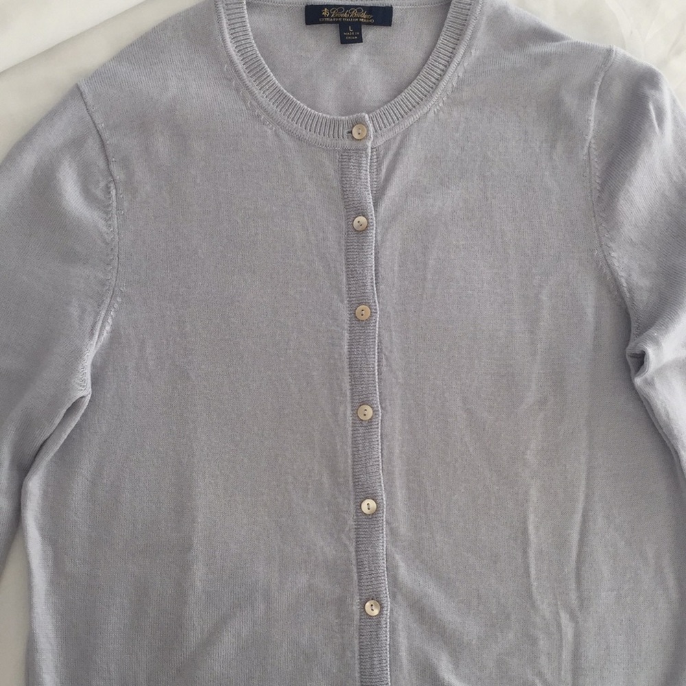 Cardigan and shell